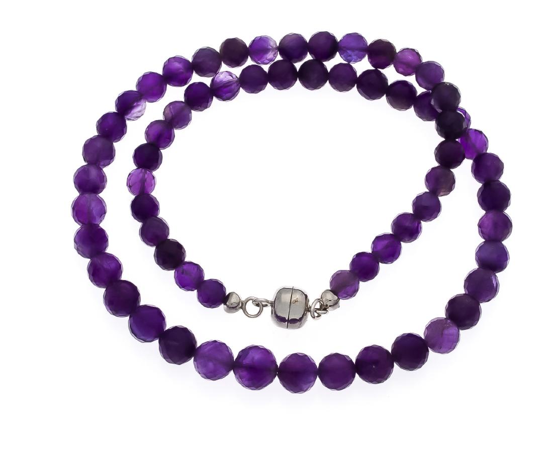 Amethystkette Harry Ivens Silber 925/000 mit fac (1 of 1)