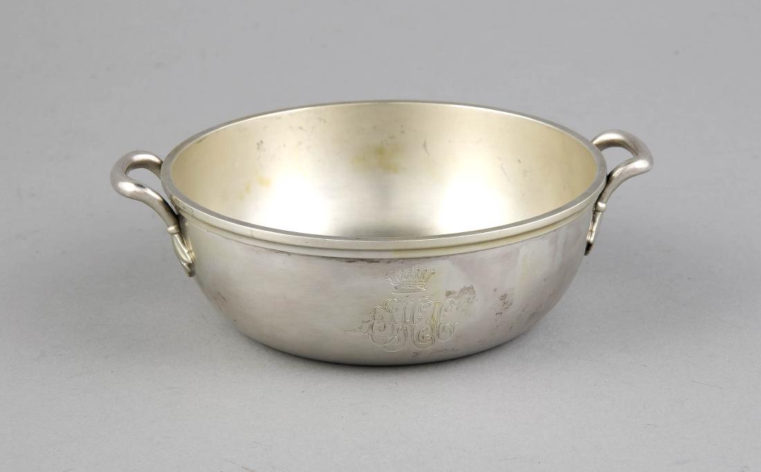 Runde Schale, Deutsch, um 1900, bez (1 of 1)