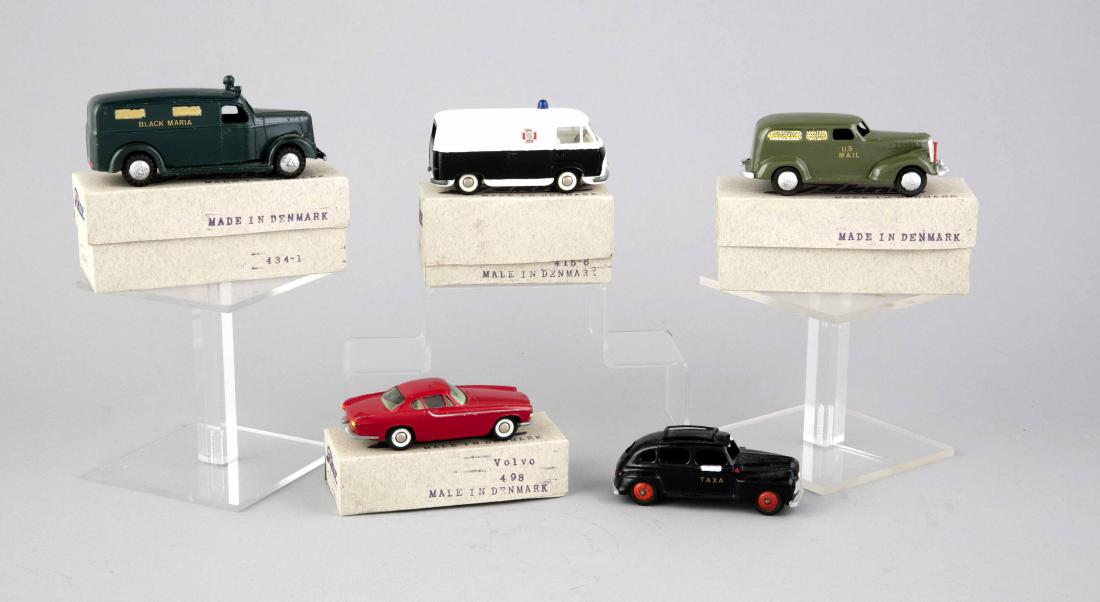 5-tlg. Konvolut Tekno, Dänemark, 2 (1 of 1)