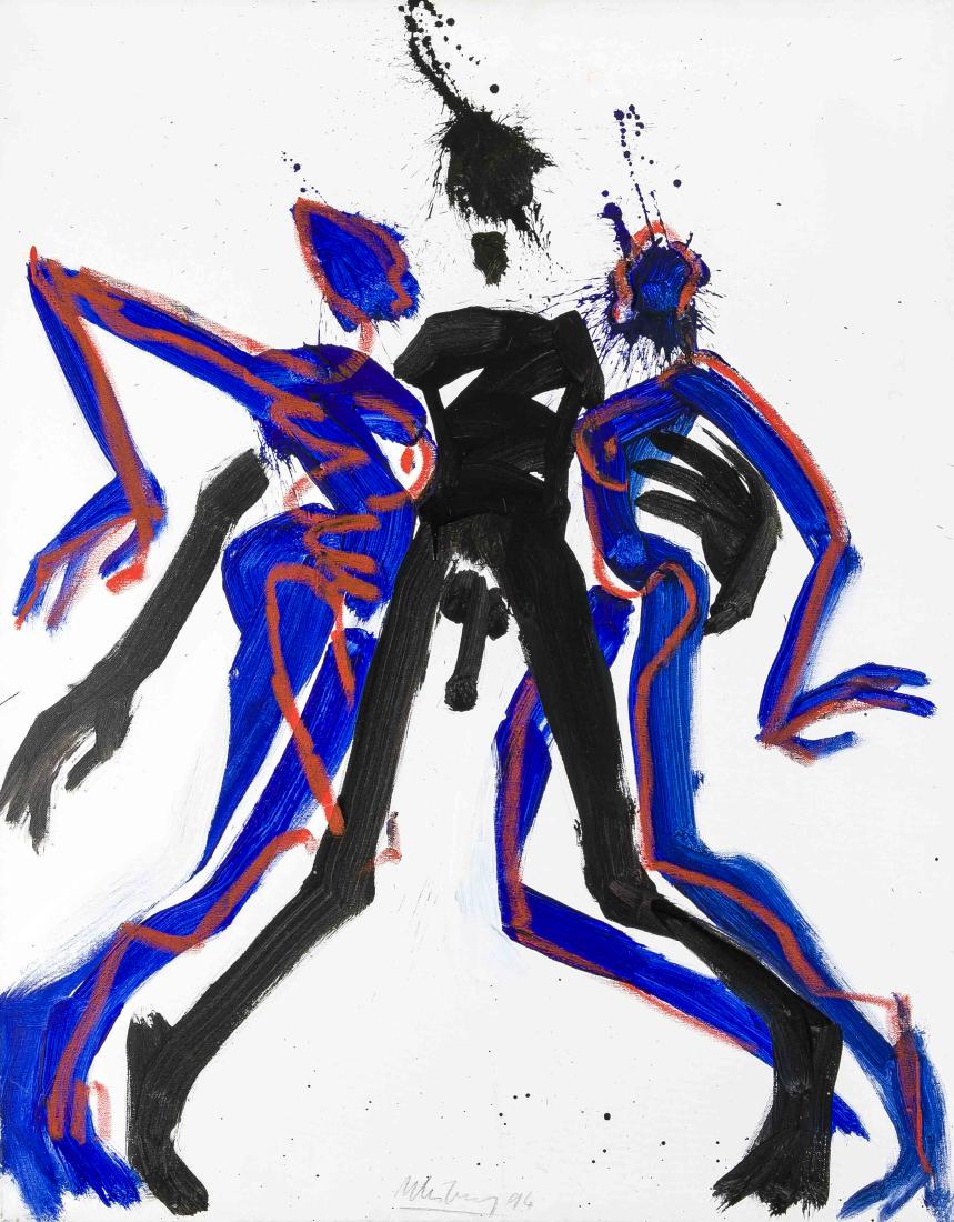 Helge Leiberg: Helge Leiberg (*1954), in Dresden geborener, zeitgenössischer Künstler, stud. 1973-78 ander HdBK Dresden, 2013 Brandenburgischer Kunstpreis für Malerei, vertreten in der Berlinischen Galerie, dem G