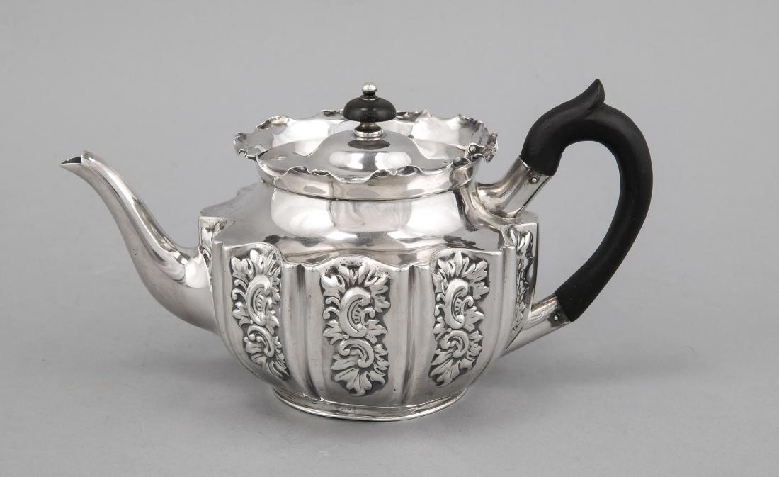 Teapot, Scotland, 1897, hallmarked Hamilton & Inches,