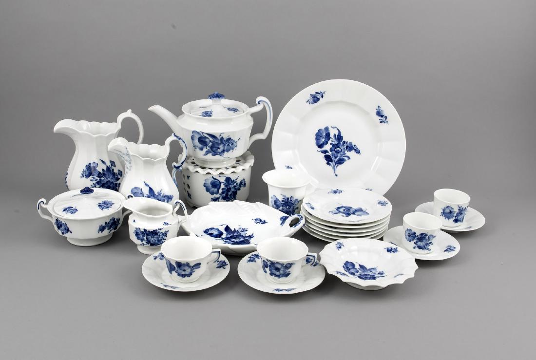 Tea set for 6 persons, 30 pcs., Royal Copenhagen,