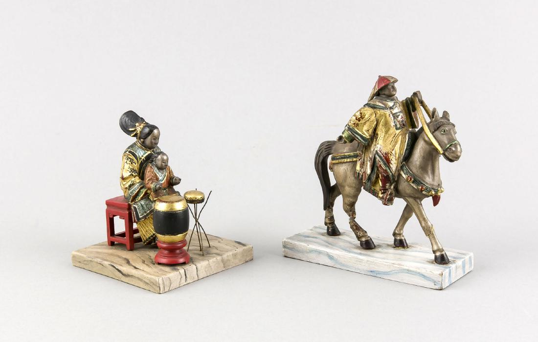 Chinese sculptor, 1st half of the 20th century, two (1 of 1)