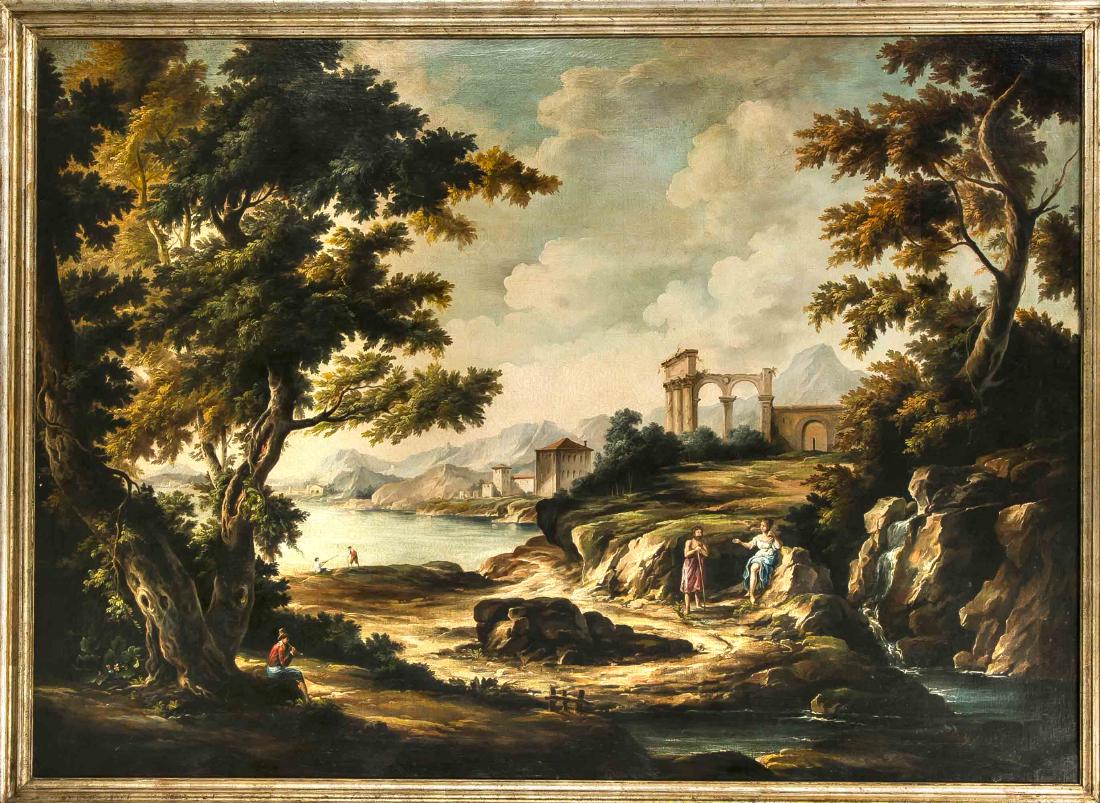 Anonymous copyist of the 19th century, large arcadian (1 of 1)