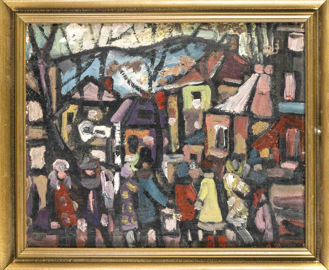 Anonymous painter in the mid 20th century, expressive (1 of 1)
