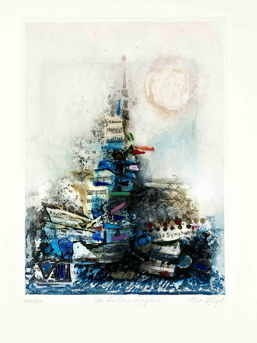 Nissan Engel (* 1931), Israeli artist, studied in (1 of 1)