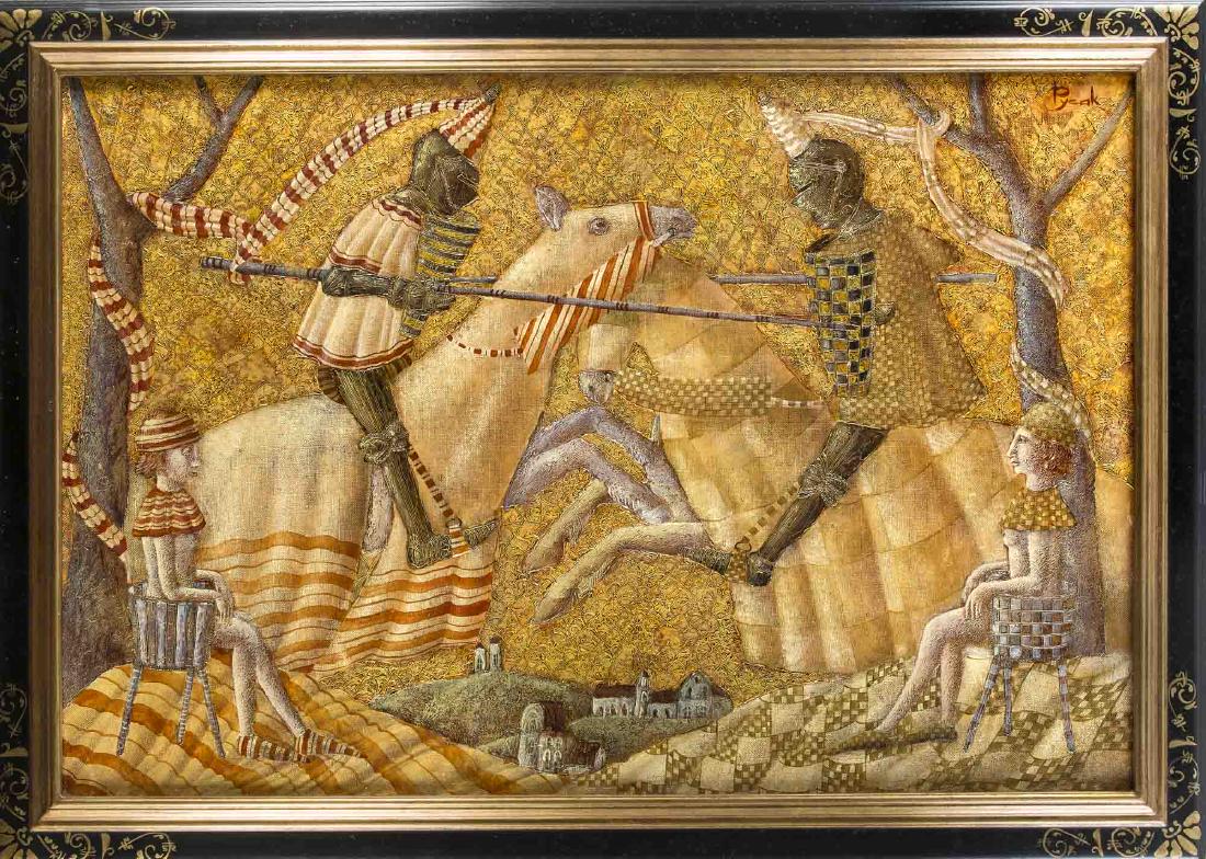 Vera Pavlova (* 1952), Russian painter, Medieval knight (1 of 1)