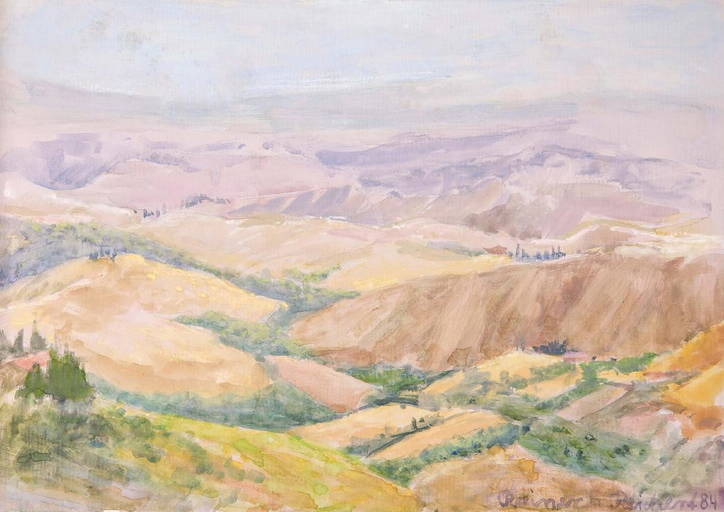 Rainer Reichert (1917 2007), 7 Bll. Landschaft,