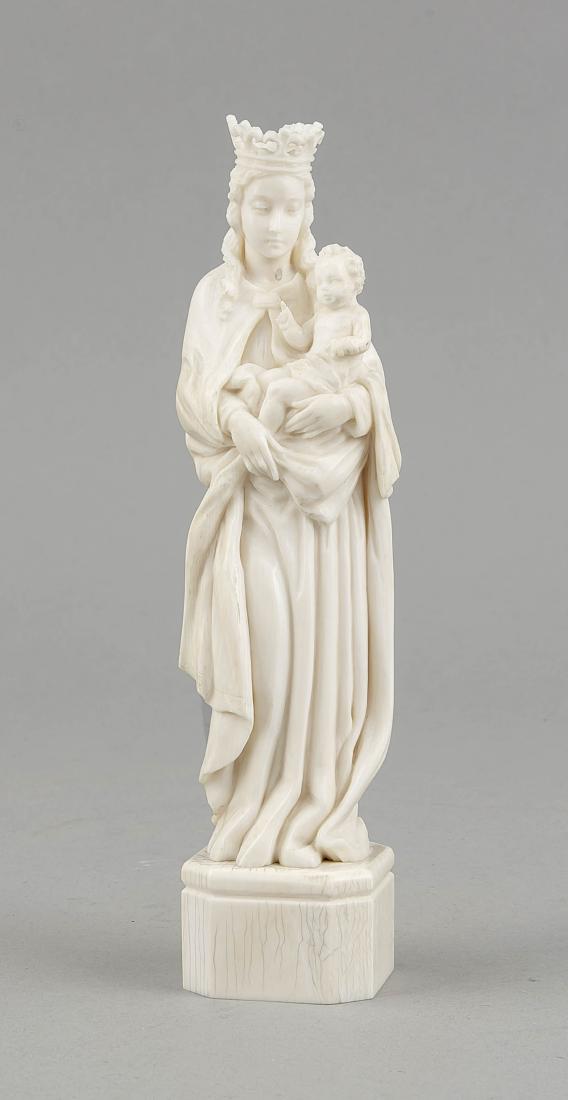 French sculptor of the 19th century, ivory sculpture, (1 of 1)