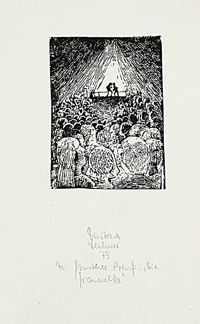 Barbara Lechner (1942-200: Barbara Lechner (1942-2003), German painter and graphic artist from Gera, 1968-73 Stud. At the HBK Leipzig with Werner Tübke, Hans Mayer-Foreyt, Rolf Kuhrt and Karl Georg Hirsch, temporarily work