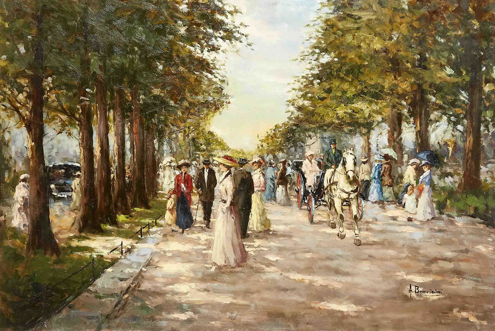 Signed Bonvicini, 2nd hal (1 of 1)