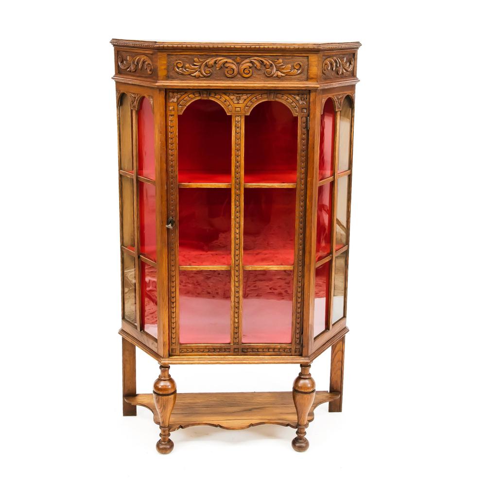 Vitrinenschrank um 1890, (1 of 1)