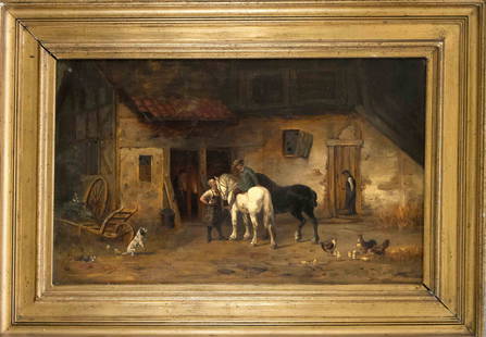 Peter Bücken (1831-1915),: Peter Bücken (1831-1915), an important representative of Rhineland landscape painting, studied with Johann Wilhelm Schirmer and Carl Friedrich Lessing at the Düsseldorf Art Academy and in th