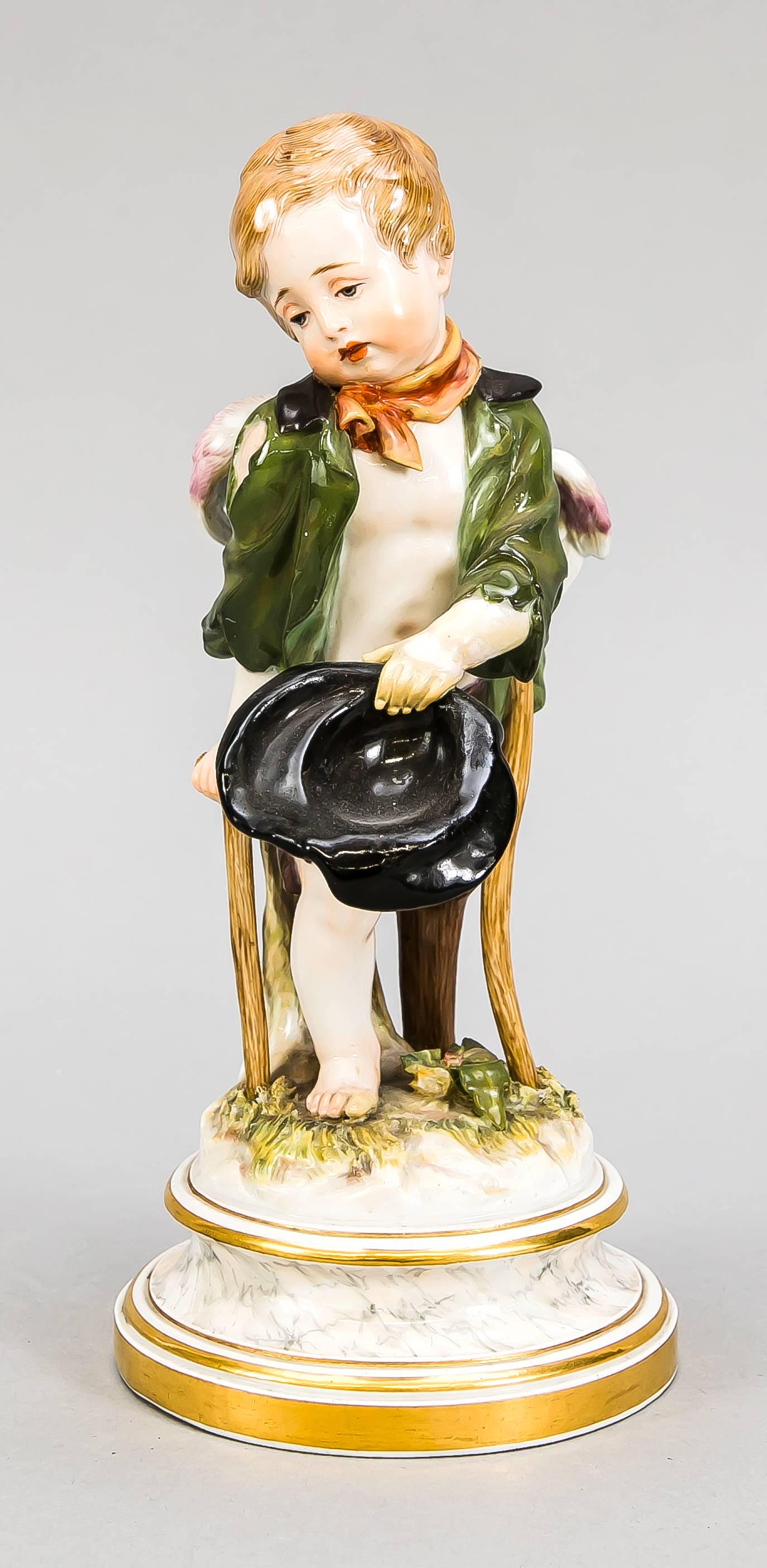 Cupid as a beggar, Meissen, Kn (1 of 2)