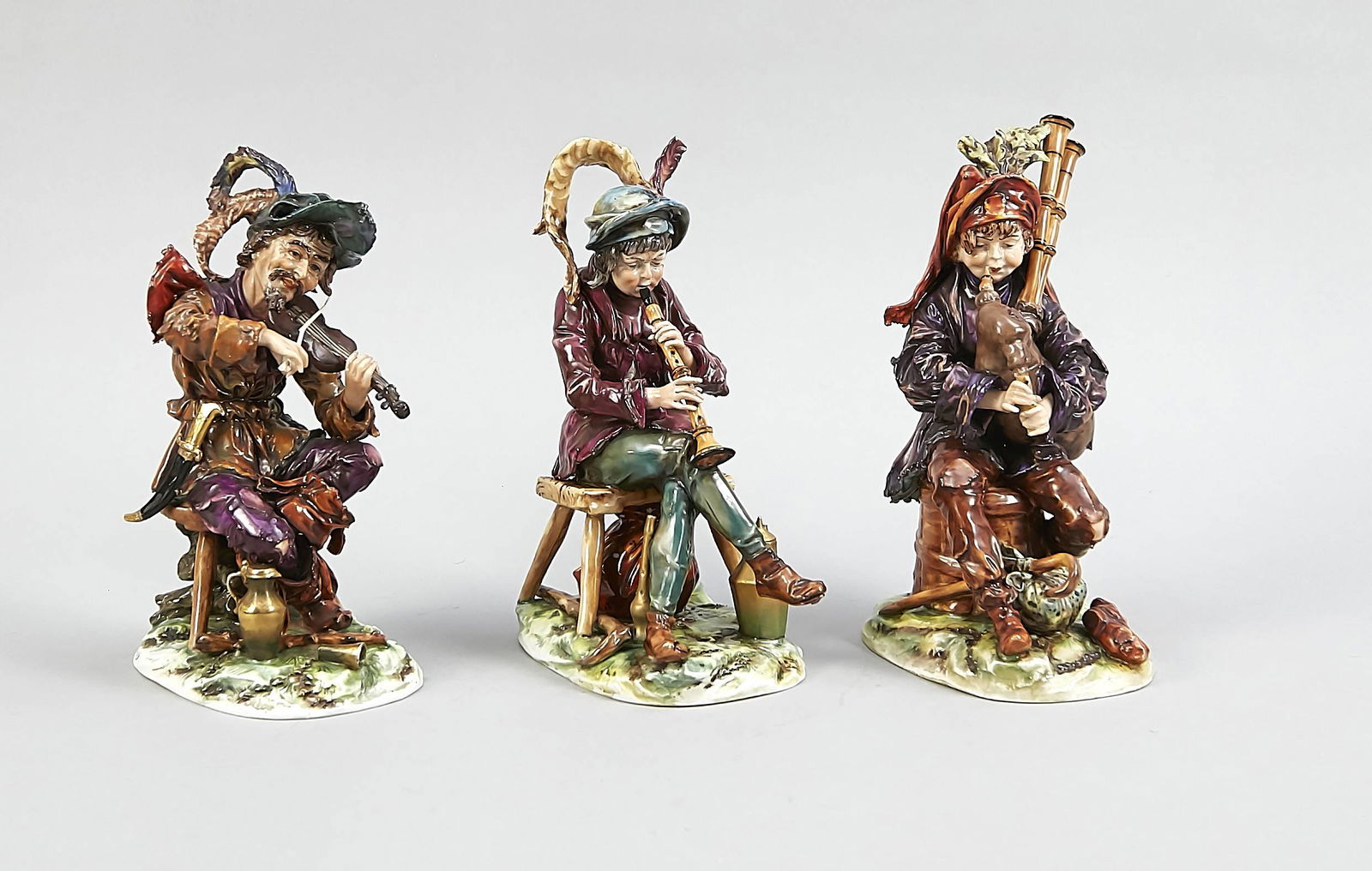 Three tramp musicians, Ernst B (1 of 1)
