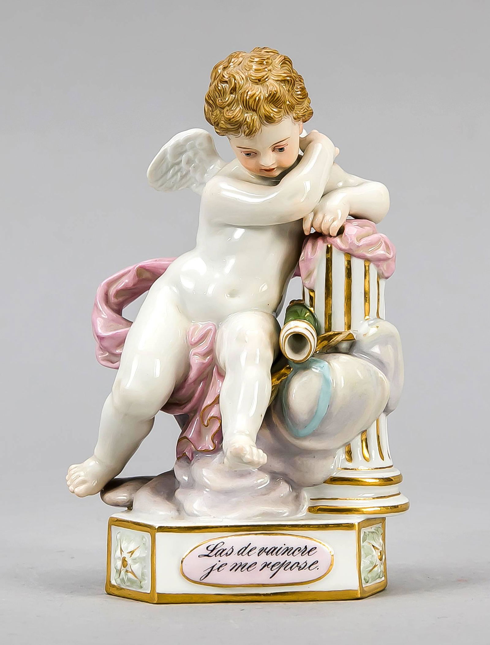 Cupid, Meissen, mark 1850-1924 (1 of 2)