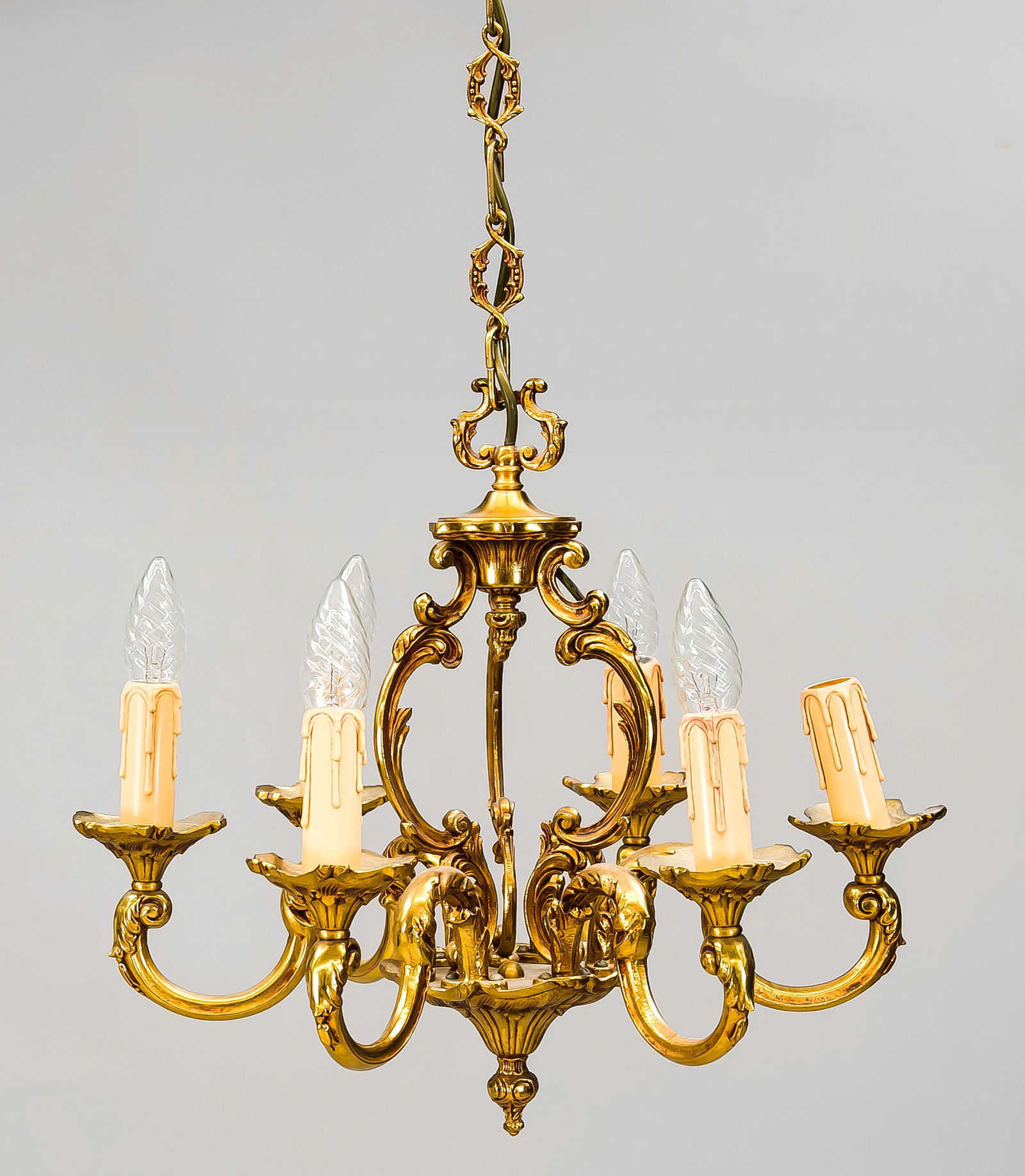 Historismus-Deckenlampe, 20. Jh (1 of 1)