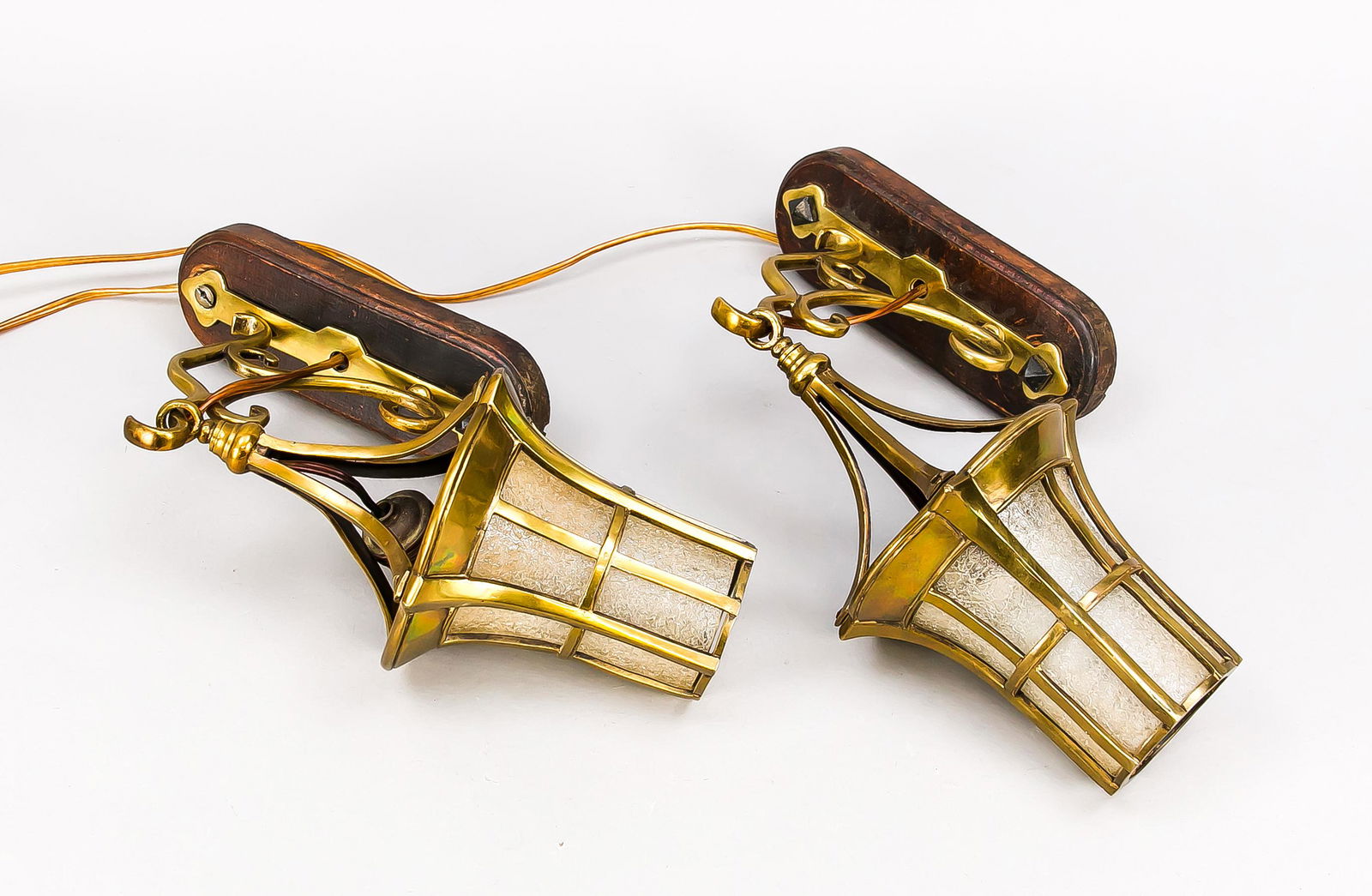 Paar Wandleuchter, Mitte 20. Jh (1 of 1)