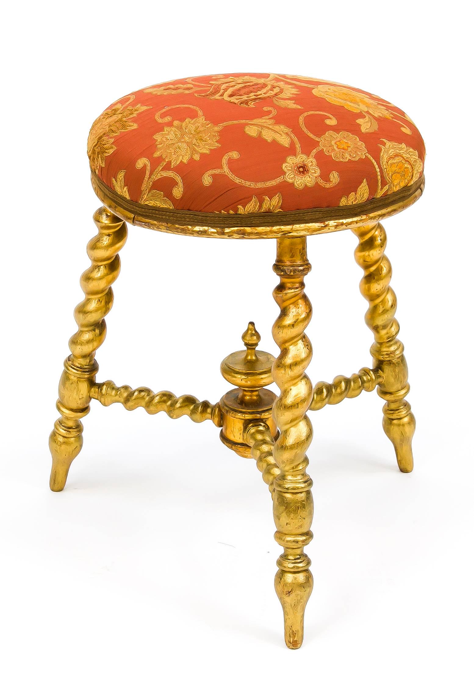 Kleiner Hocker im Barockstil, 2 (1 of 1)