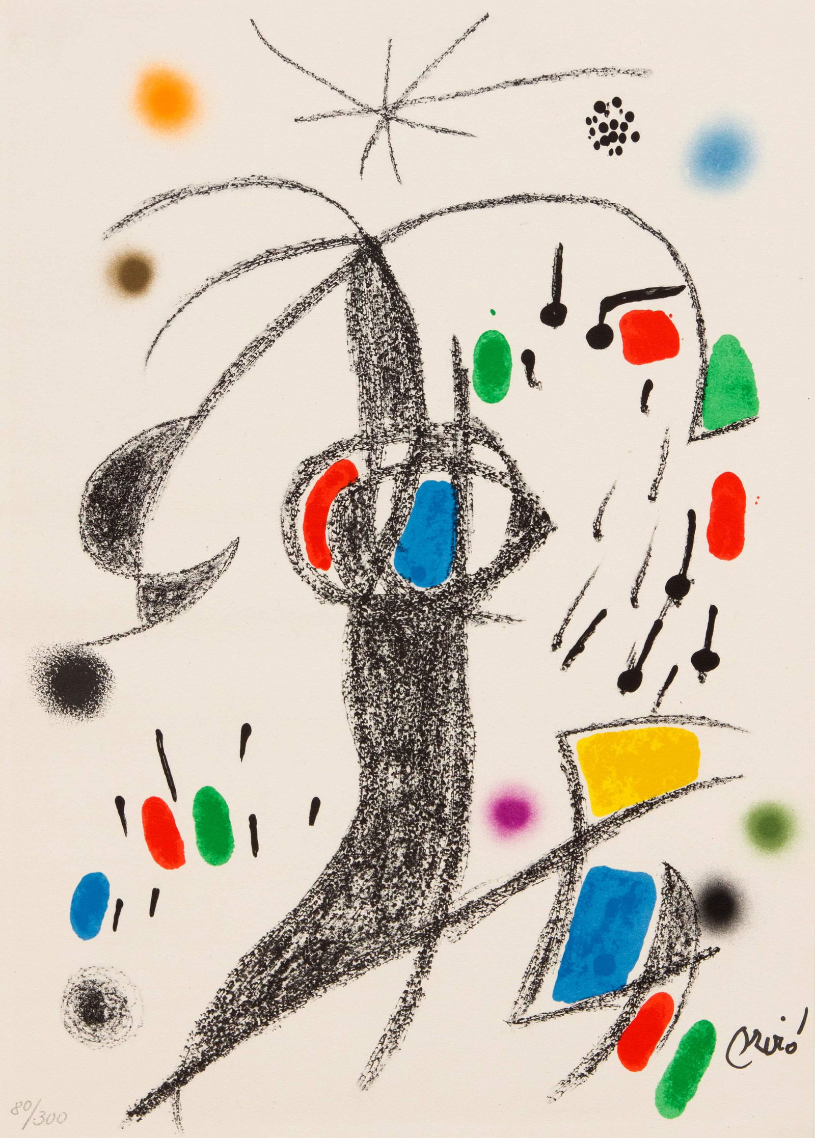 Joan Miro (1893-1983), ''Jard (1 of 1)