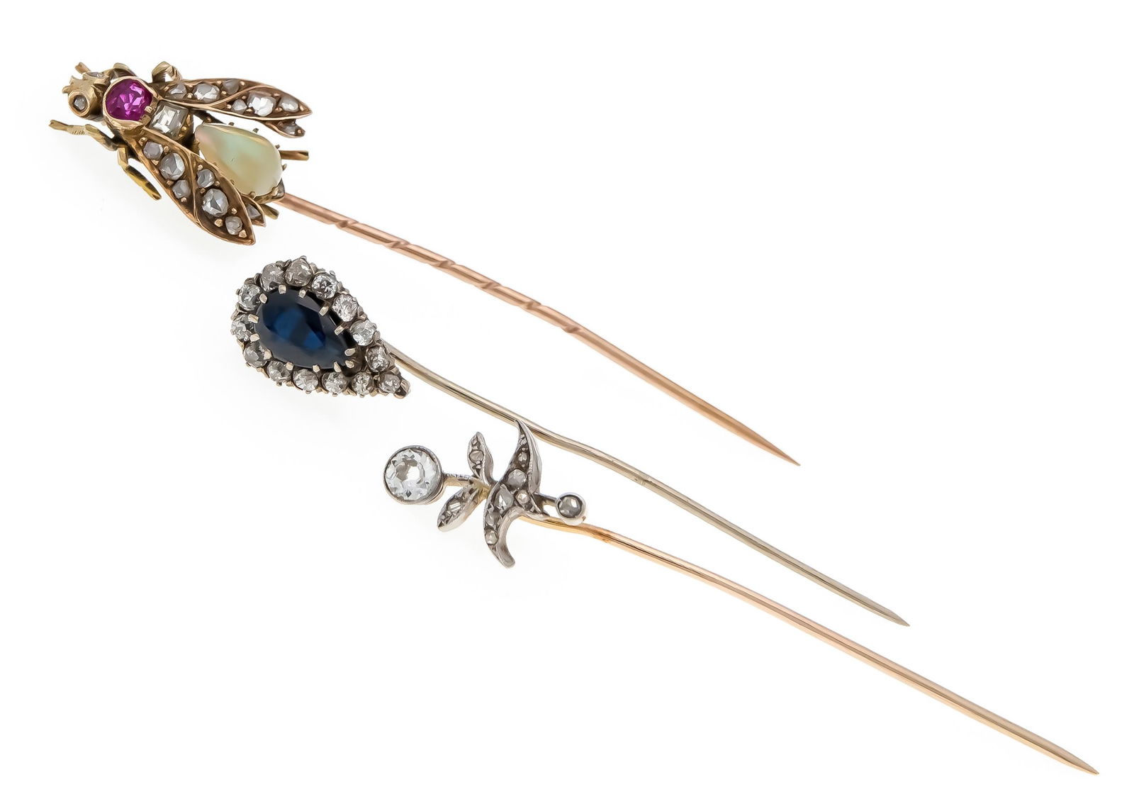 Mixed lot of gold pins ar (1 of 1)