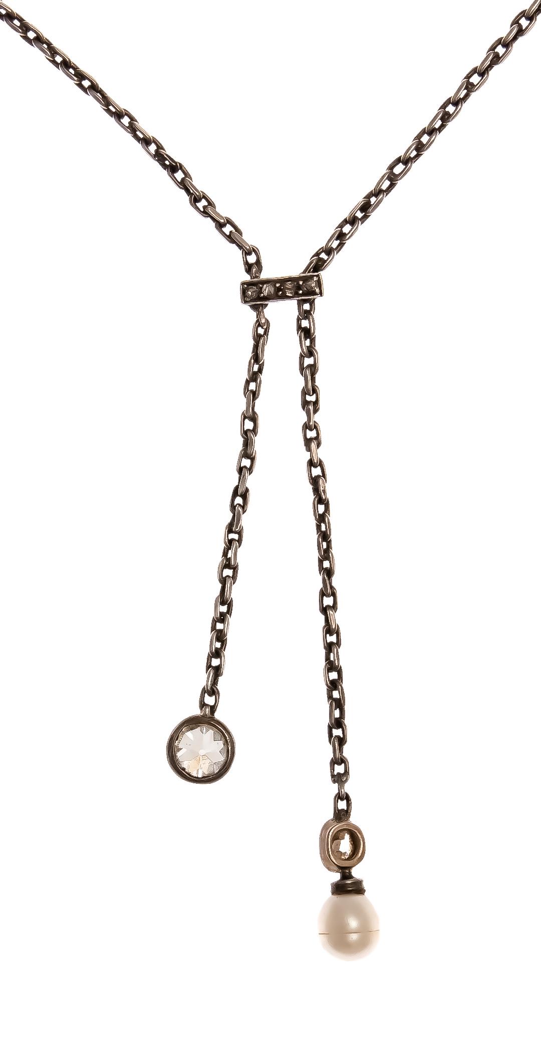 Old cut diamond necklace (1 of 1)