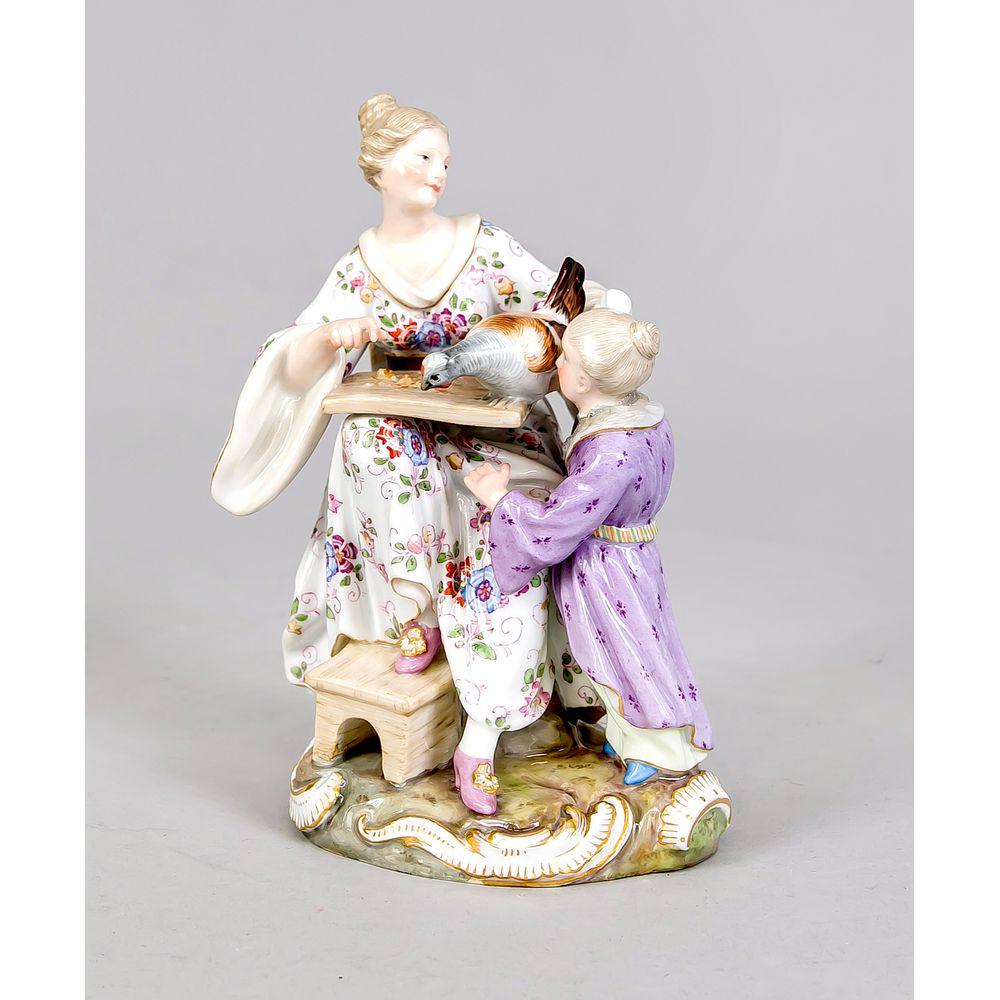 Japanerin mit Kind und Perlhuh (1 of 2)