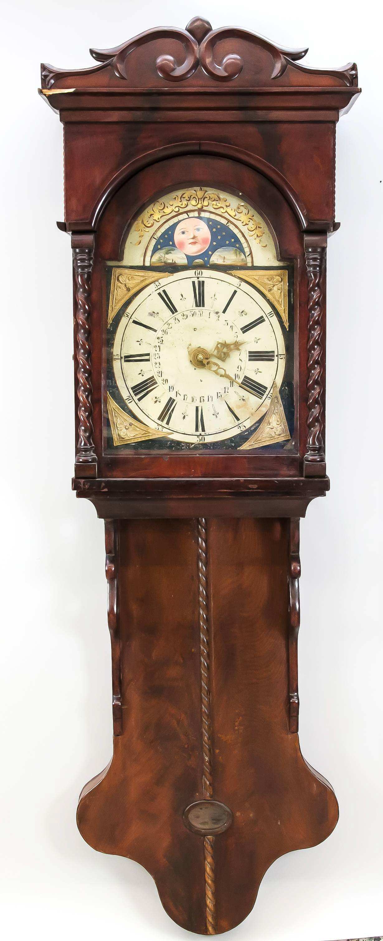 Frisian half-case clock, 1st half o (1 of 1)