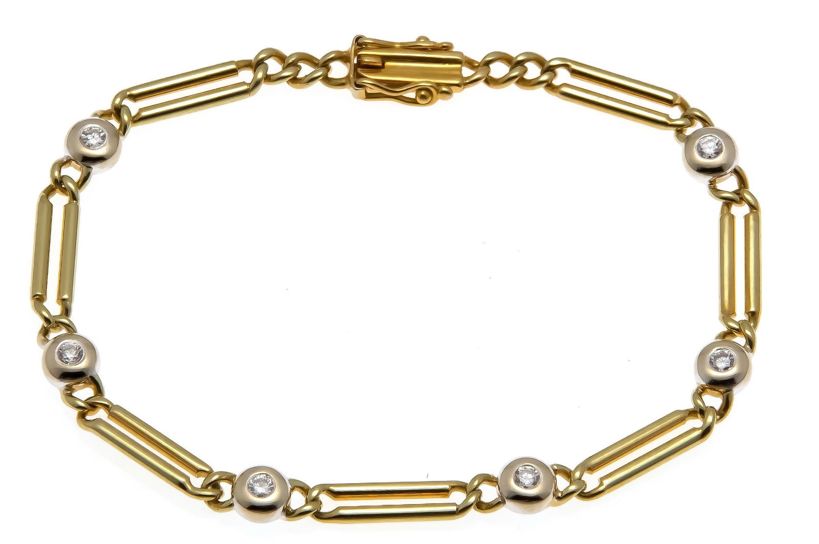 Brilliant-cut diamond bracelet (1 of 1)