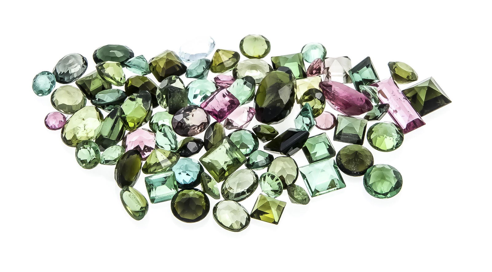 mixed lot of tourmalines, tota (1 of 1)