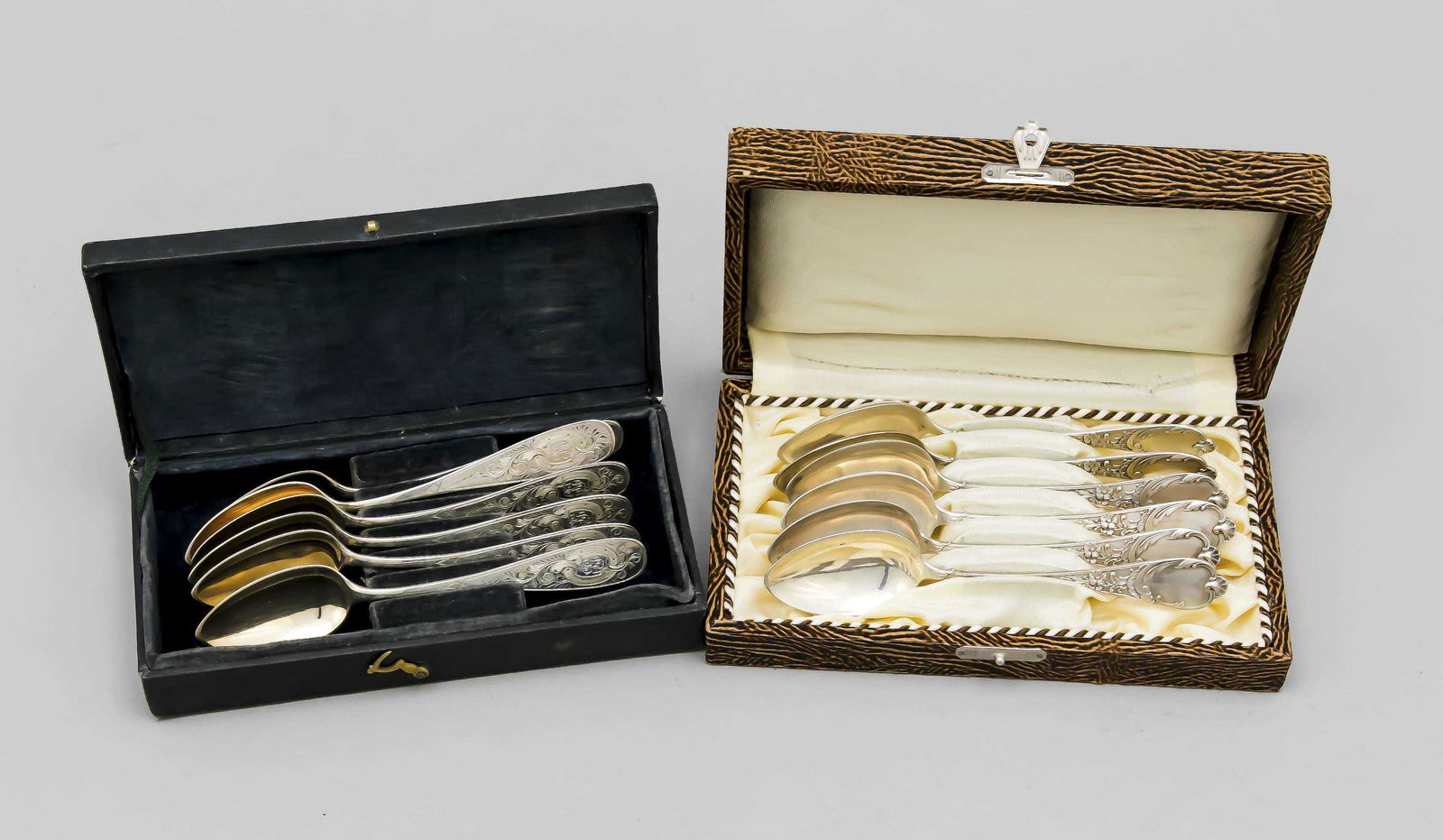 Twelve coffee spoons, German, (1 of 1)