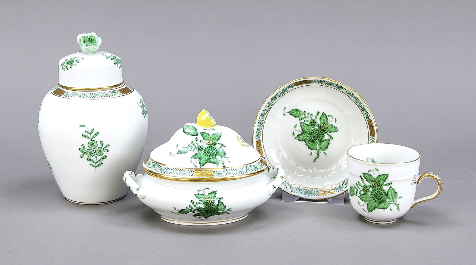 Herend set of 6 pieces, 20th c., 5 p (1 of 1)