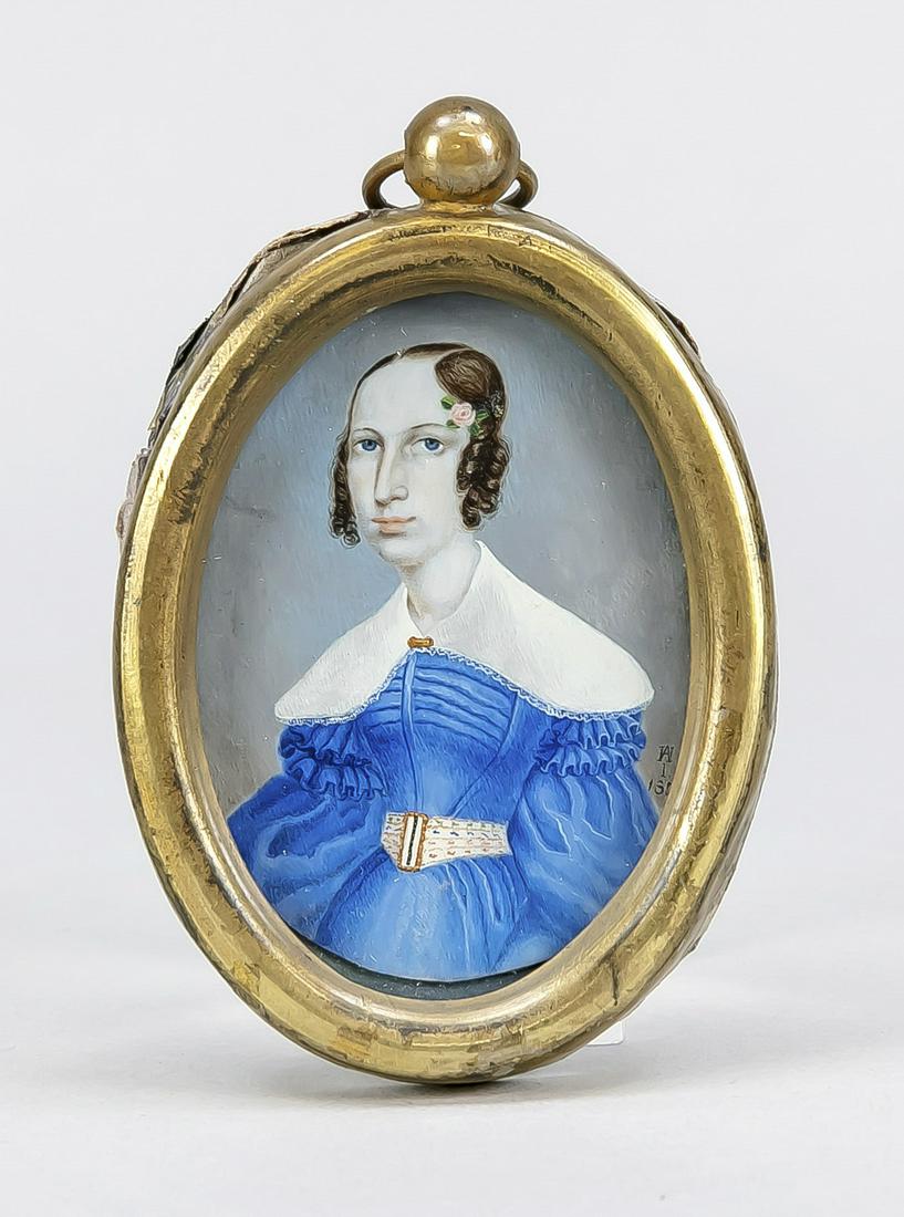 Victorian miniature portrait o (1 of 1)