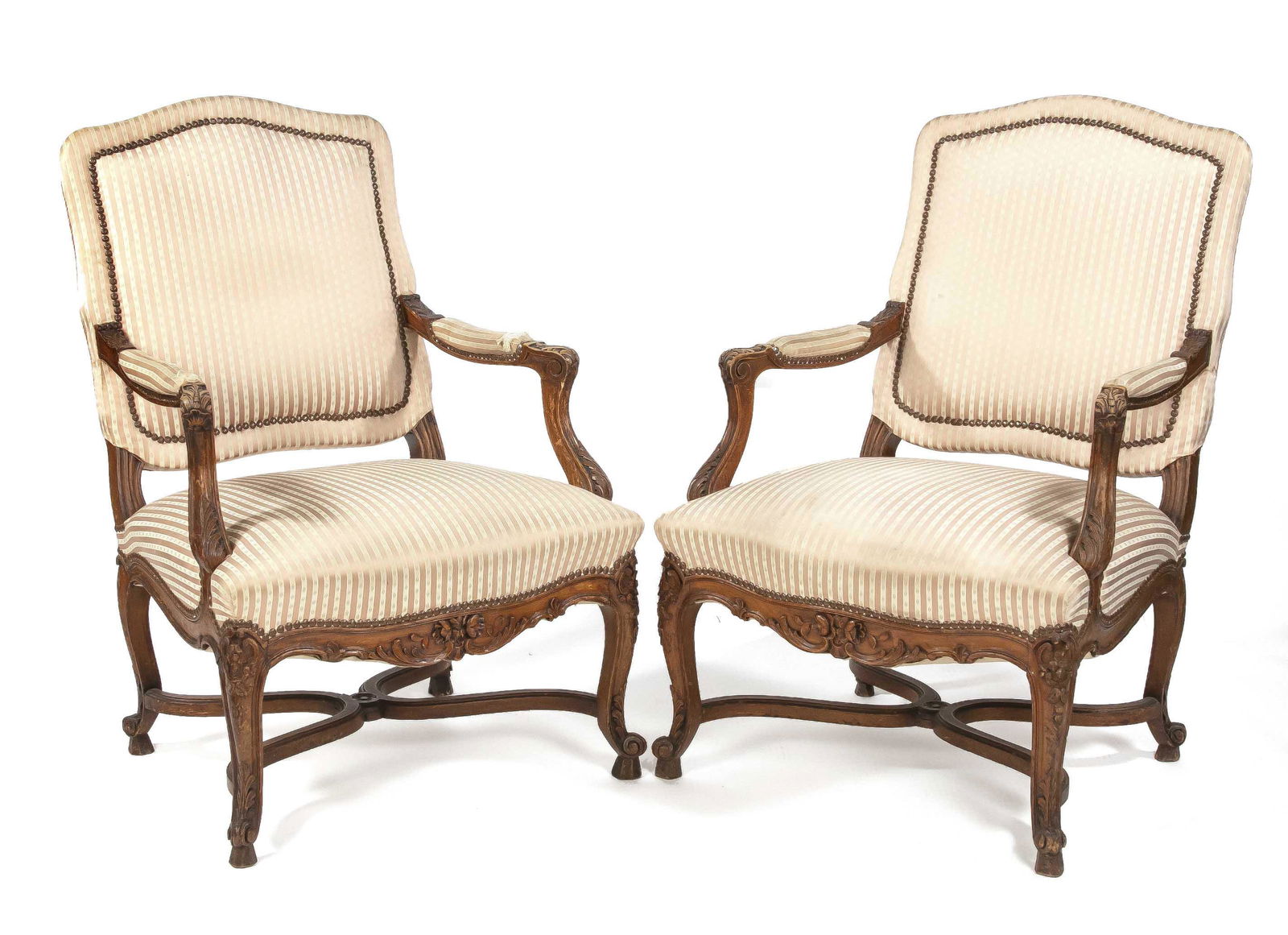 Pair of Neo-Rococo armchairs (1 of 1)
