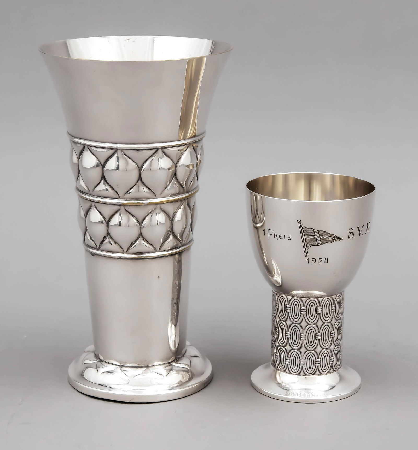 Art Deco vase and beaker, c. (1 of 1)