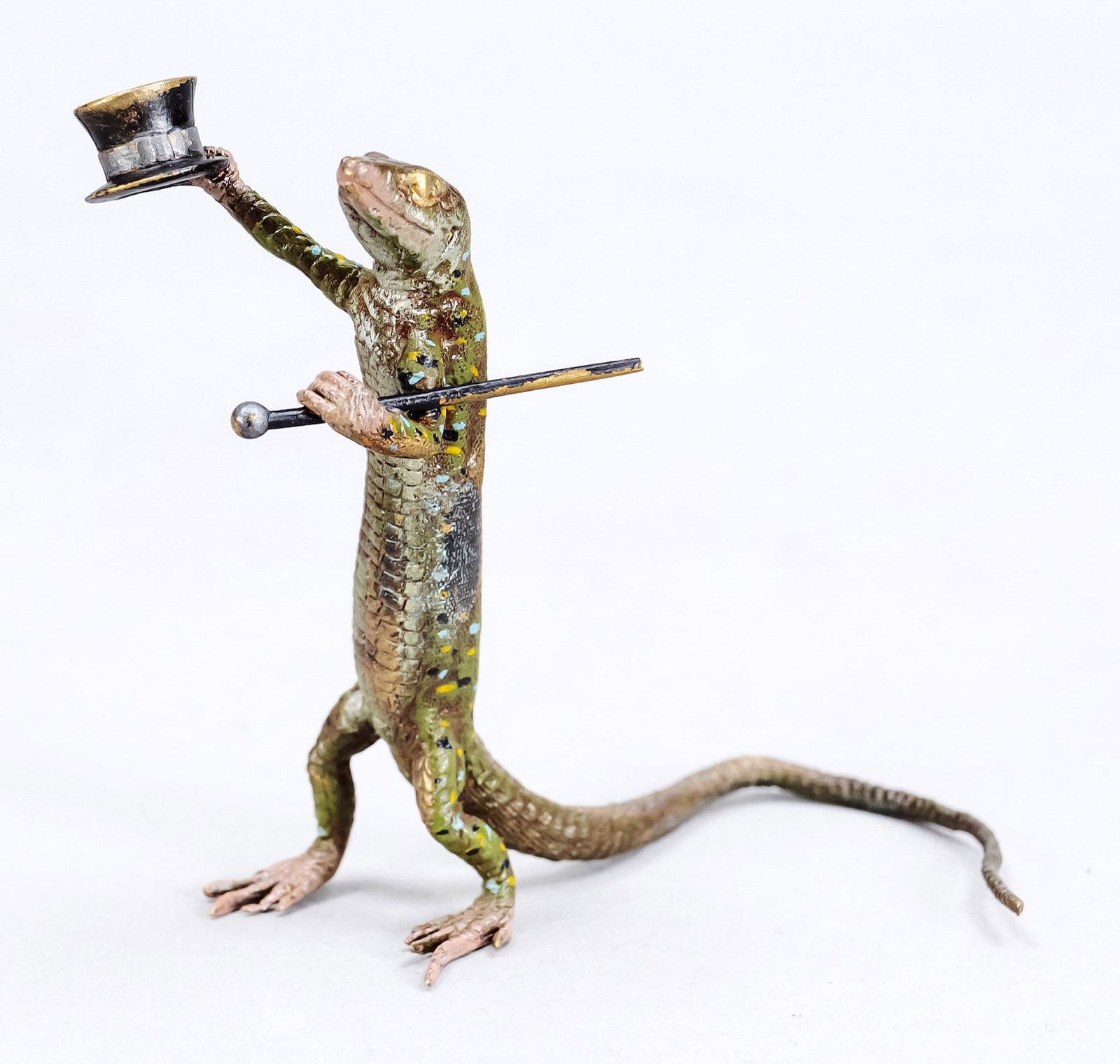 Viennese bronze, 20th c., polychrom (1 of 1)