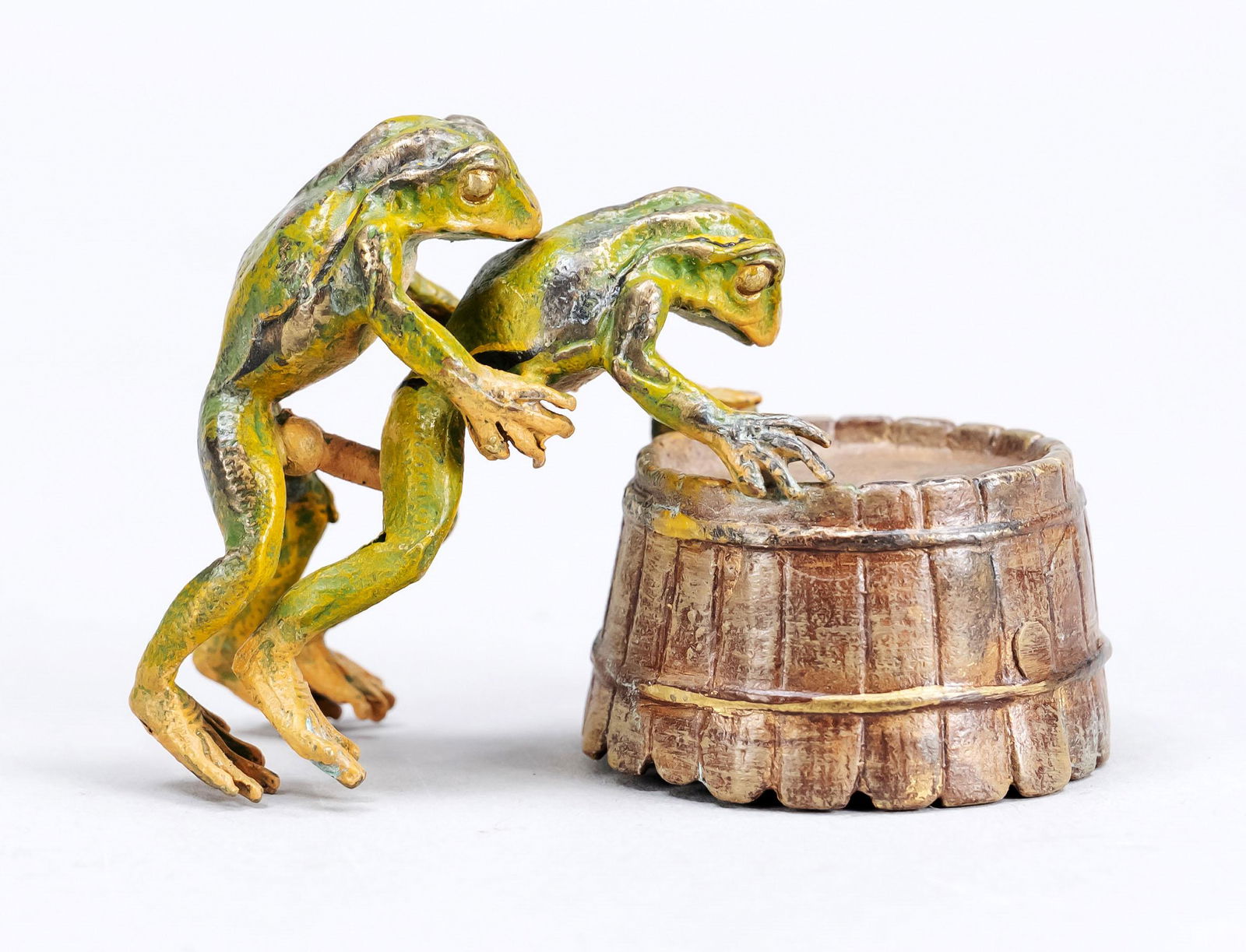 Viennese bronze, 20th c., polychrom (1 of 1)