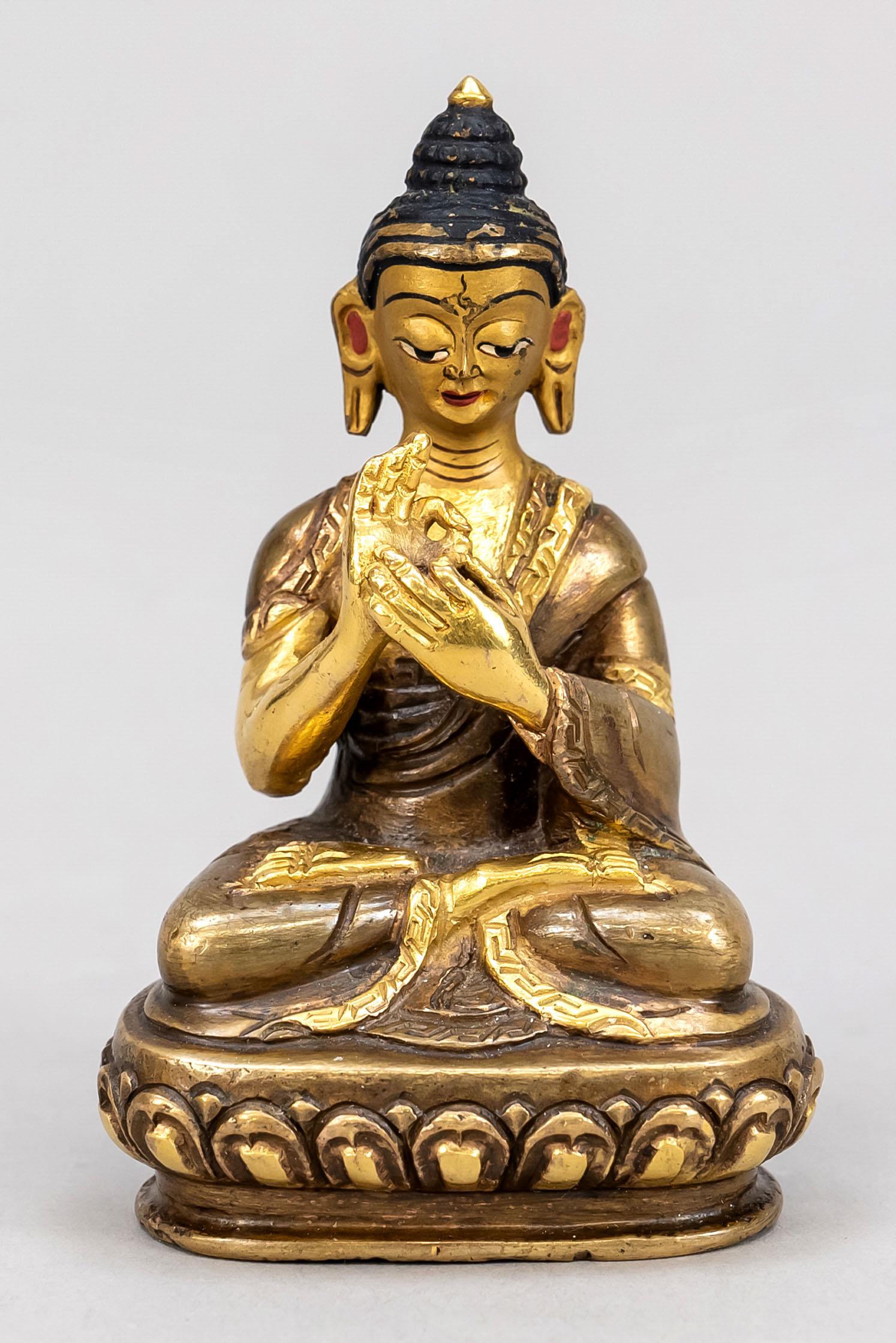 Small Buddha, Tibet, 19th/20th cent (1 of 3)