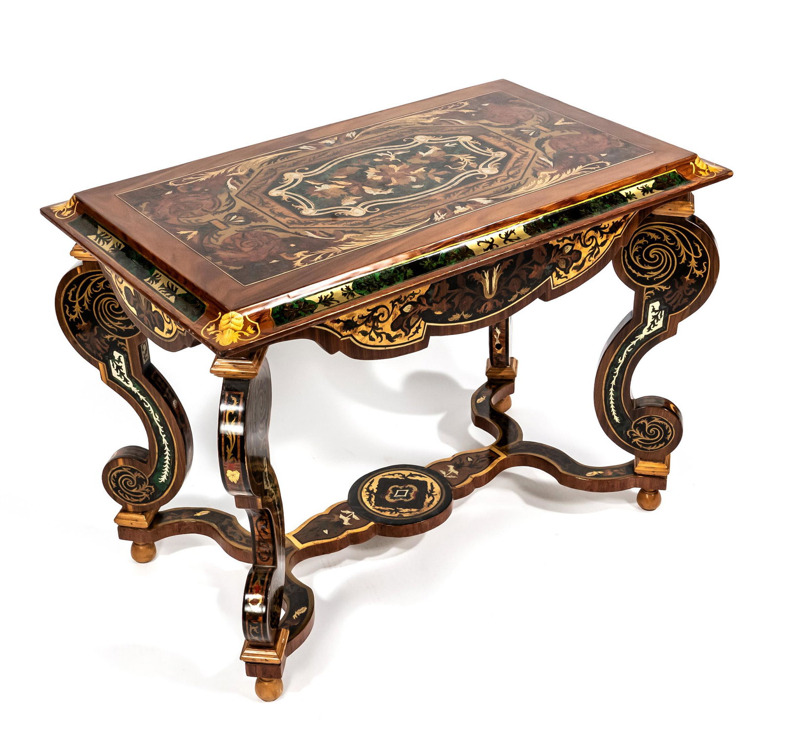 Baroque style salon table, lat (1 of 2)