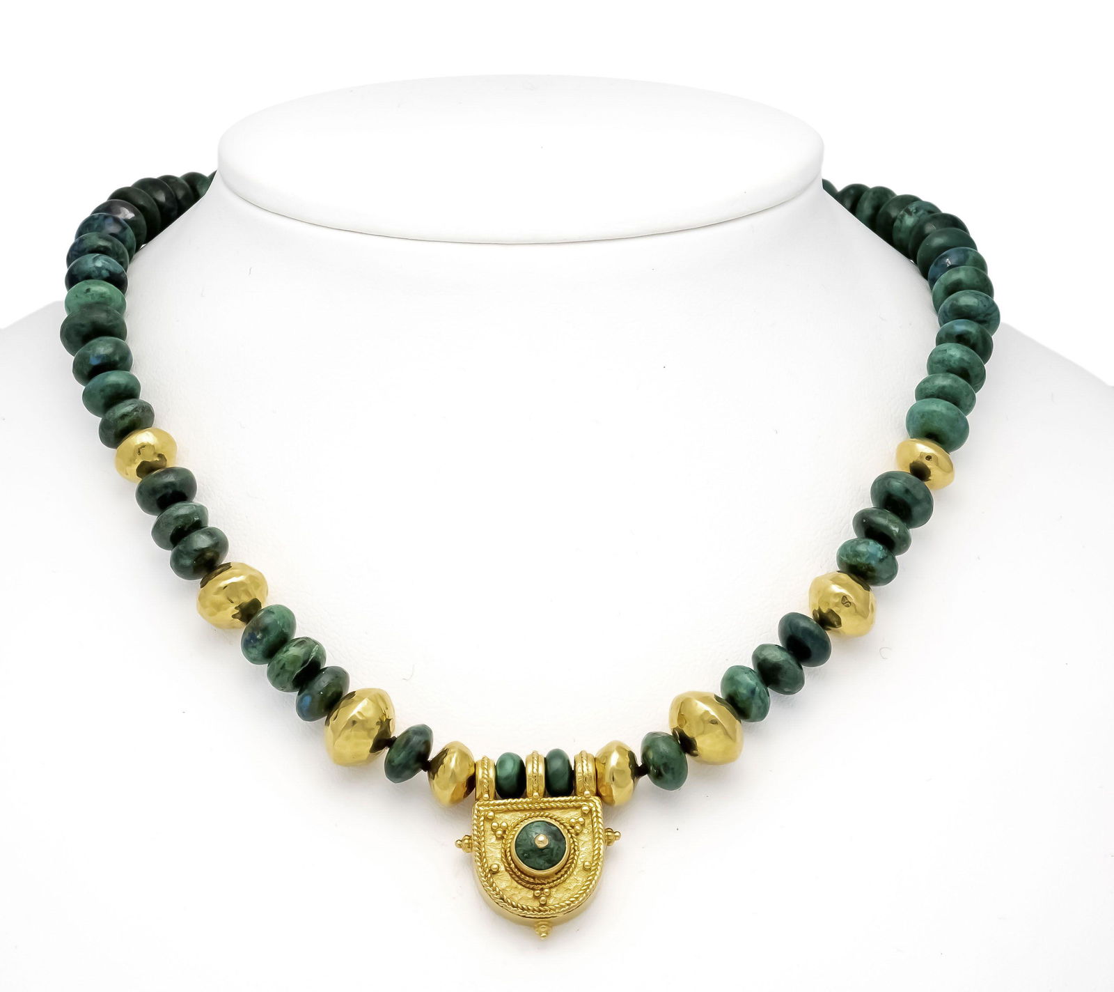 Chrysocolla necklace GG 916/00 (1 of 1)