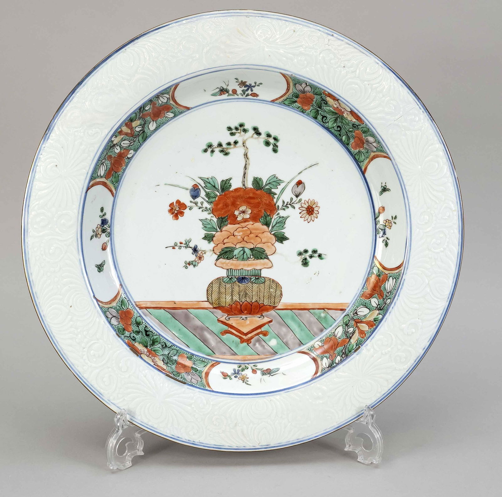 Famille Verte plate, China, proba (1 of 1)