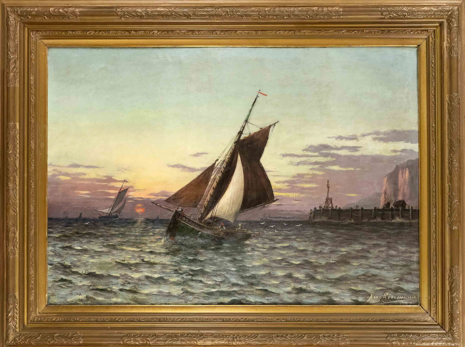 Hugo Lissmann, marine painter (1 of 1)