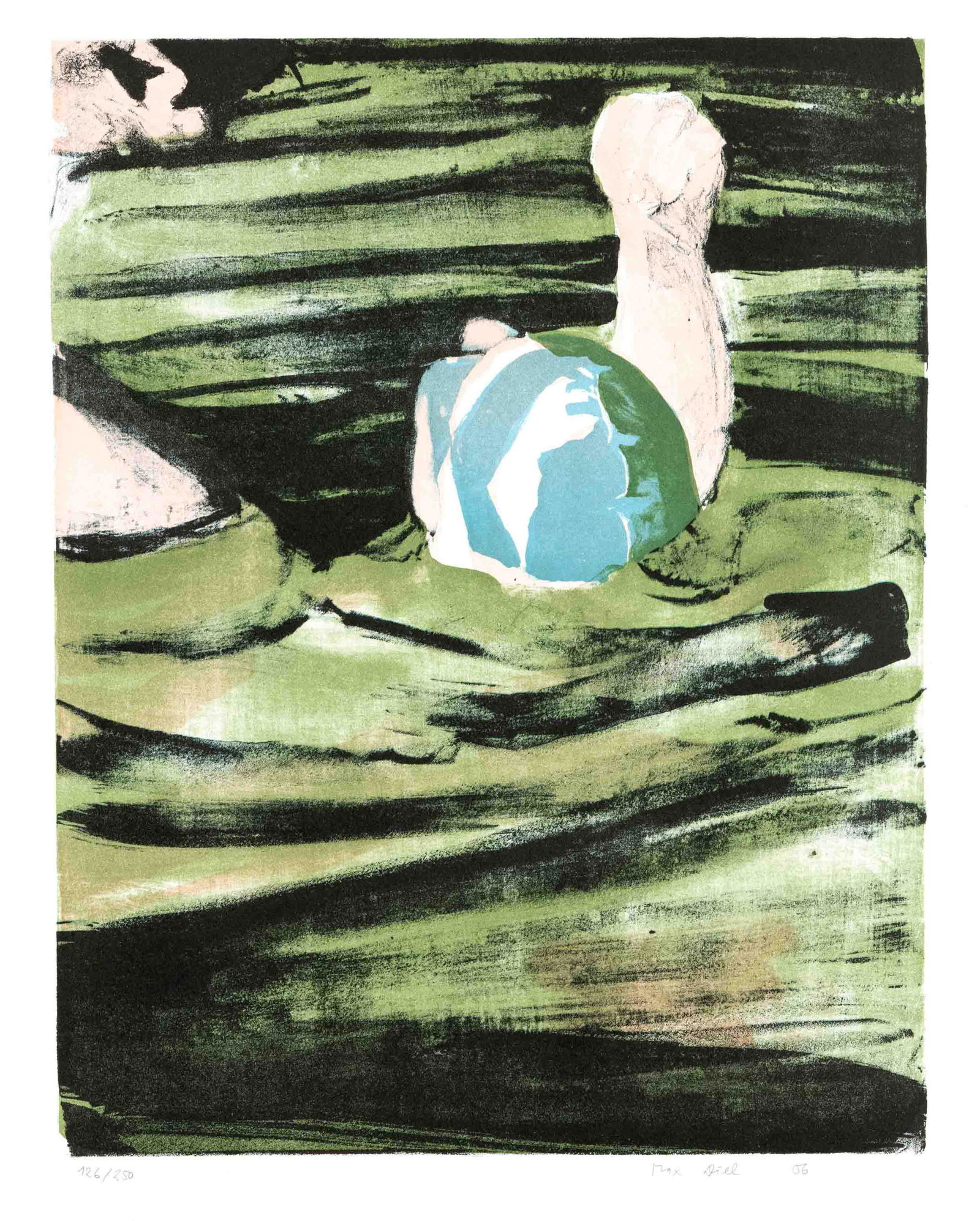 Mixed lot of 10 prints from th: Mixed lot of 10 prints from the edition Griffelkunst, different artists 2nd half 20th century, among them: Anke Feuchtenberger, Max Diel, Stockhausen, Wenzel Hablik, Daniel Roth, a.o., some signed or