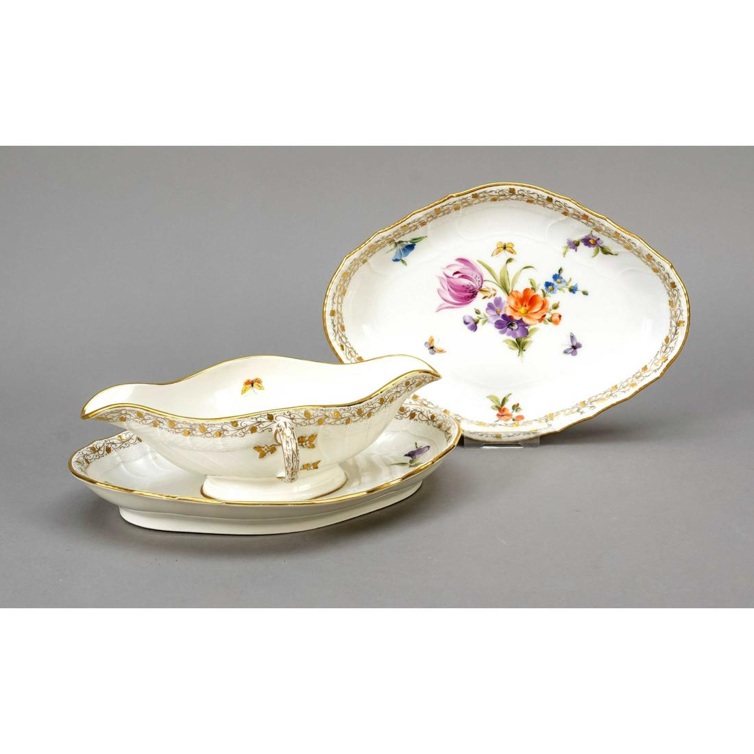 SauciÃ¨re and bowl, KPM Berlin, mark (1 of 1)