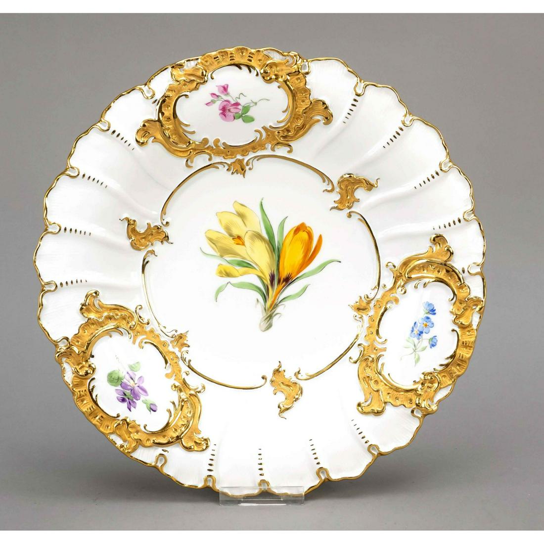 A ceremonial plate, Meissen, Pfeiff (1 of 1)