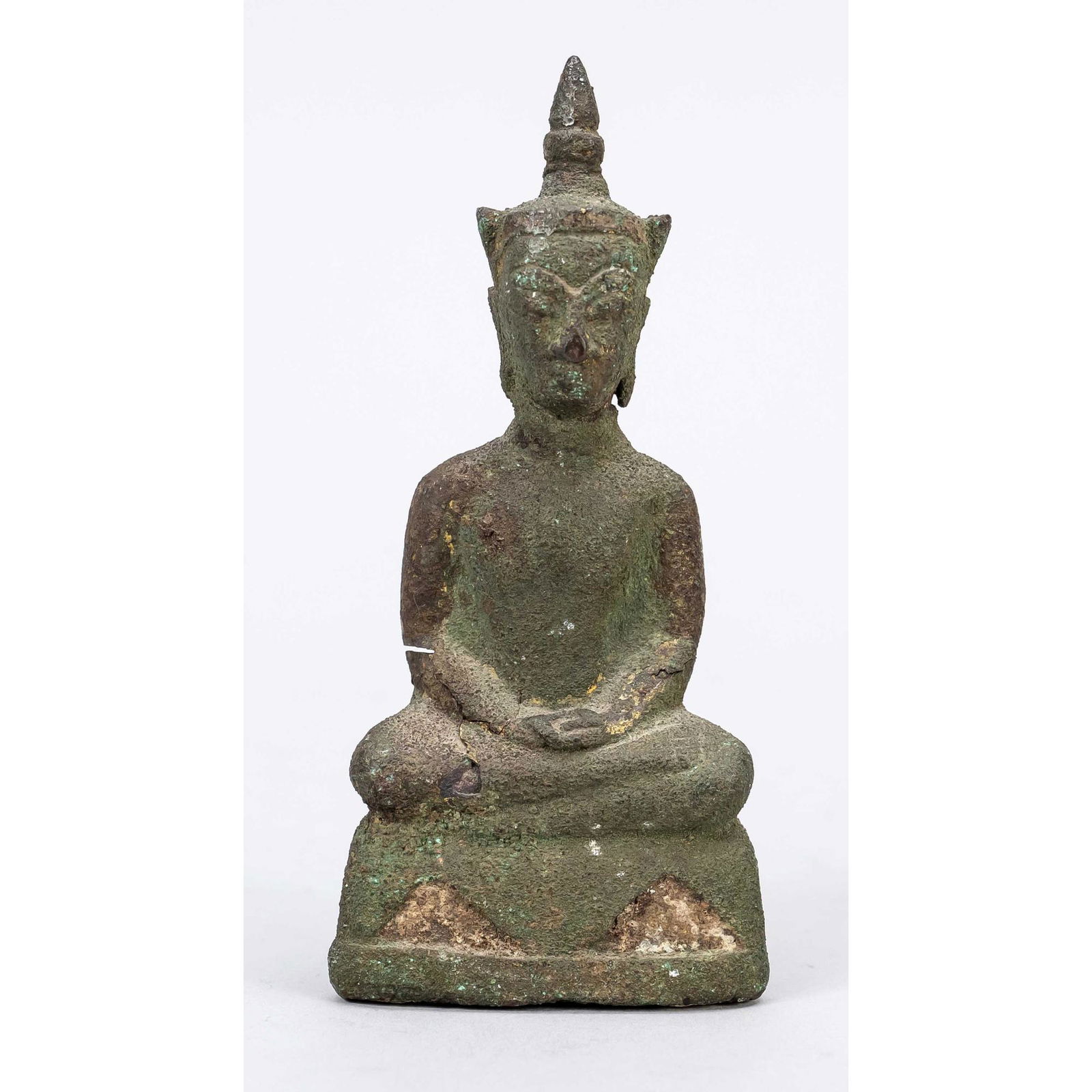 Buddha, Thailand, bronze with green (1 of 1)