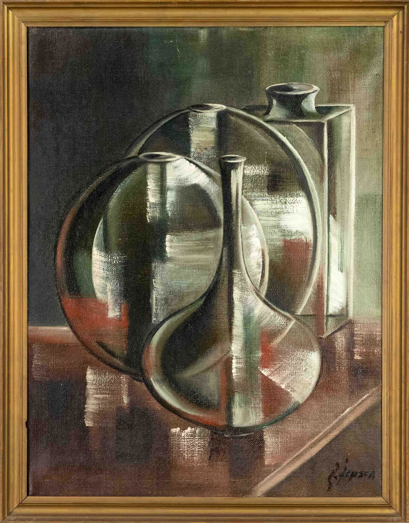 signed Jepsen, Danish painter, mid (1 of 1)