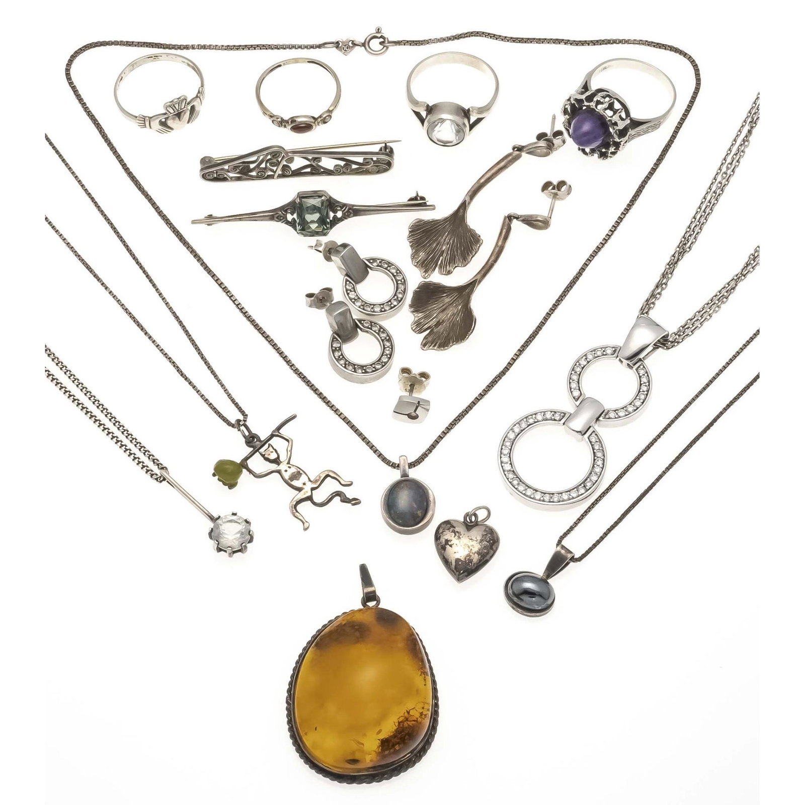 Large silver collection, among (1 of 1)