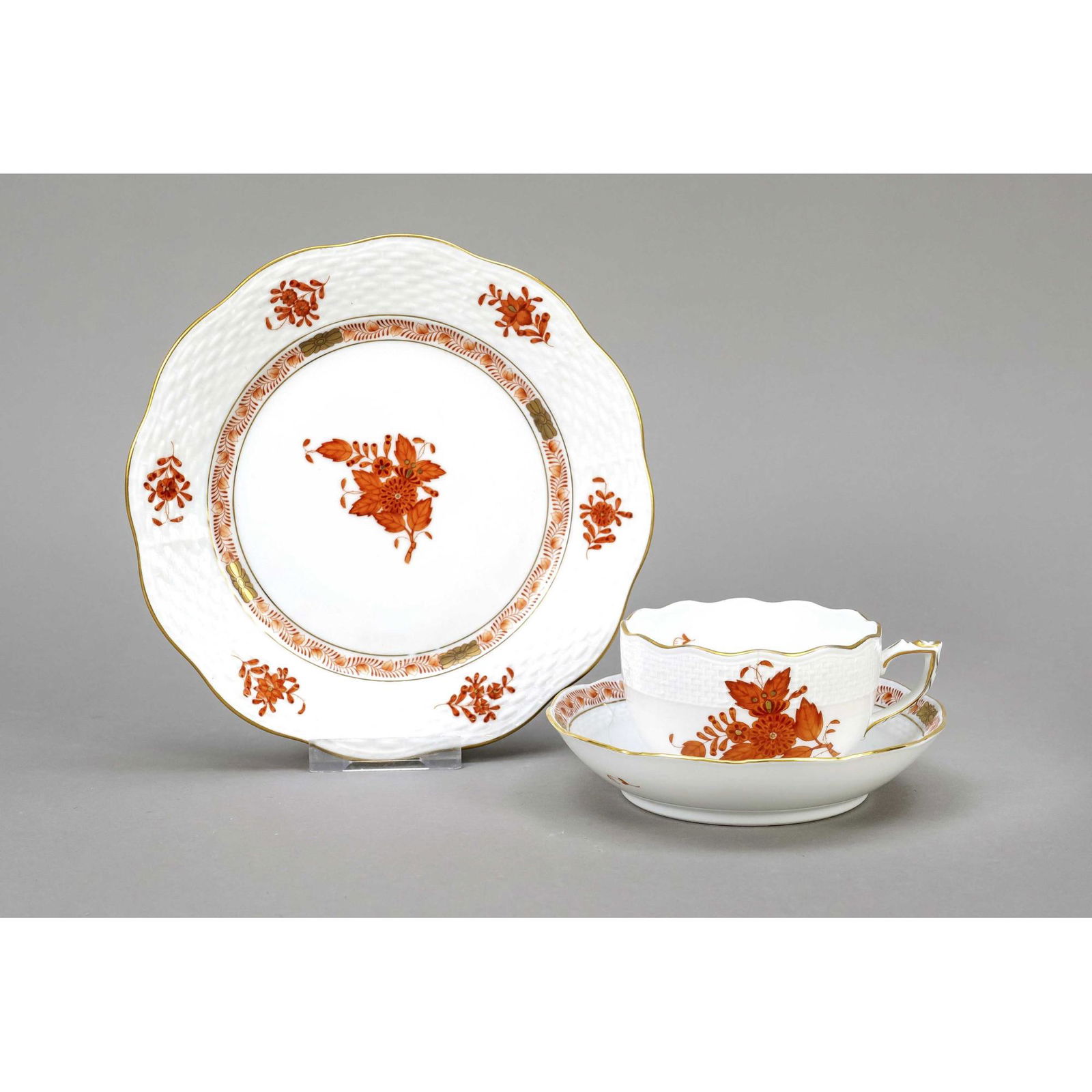 Place setting, 3-pcs, Herend, mark a (1 of 1)