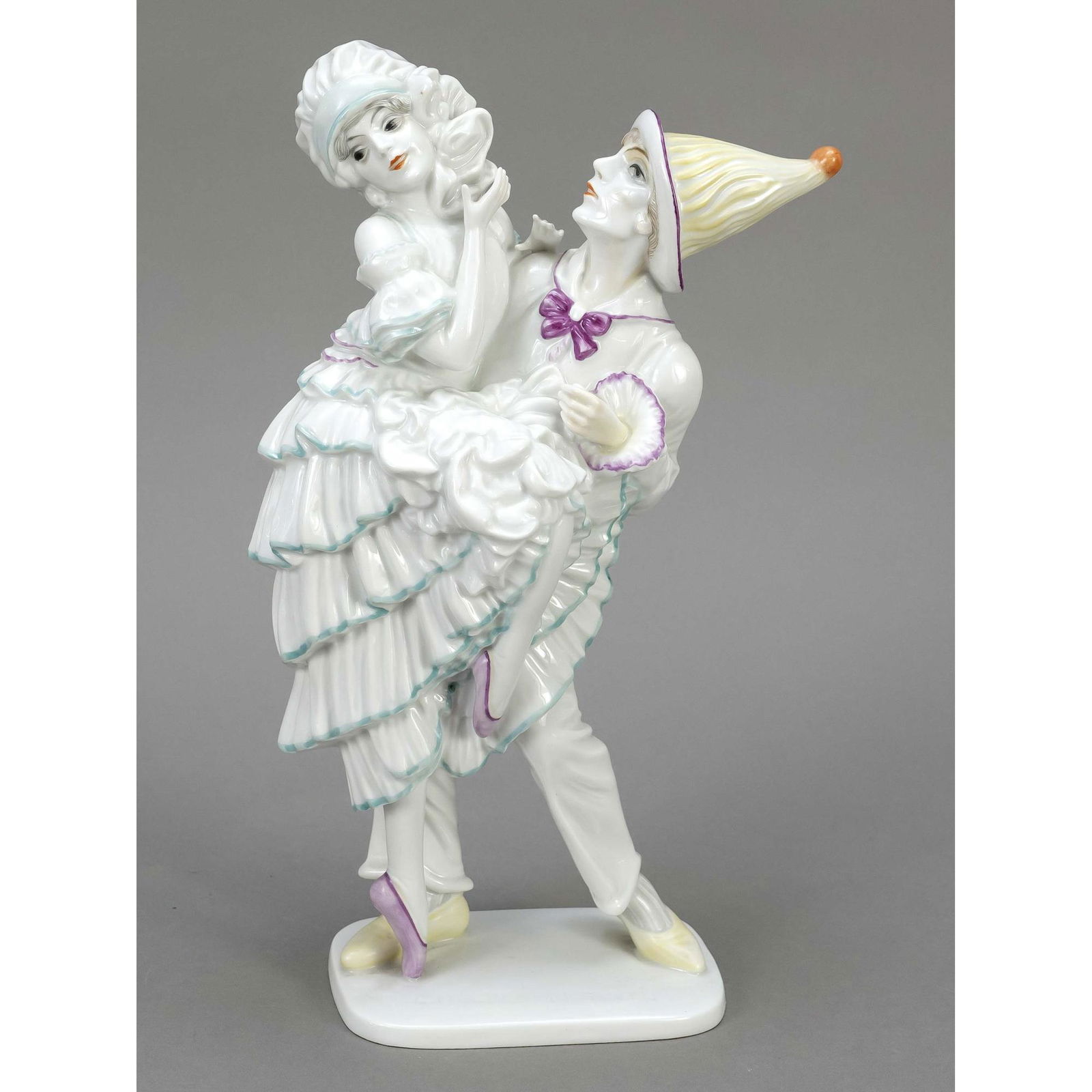 Pierrot with Pierrette, Rosenthal, S (1 of 1)